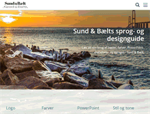 Tablet Screenshot of design.sundogbaelt.dk